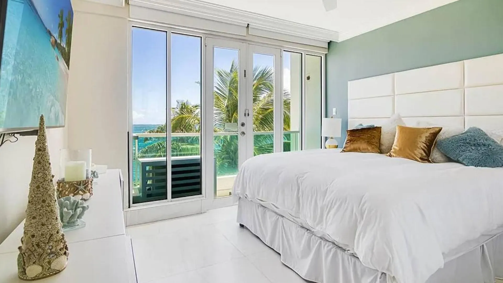 Lägenhet Oceanview Sub Penthouse, Walk To Beach & Pool San Juan