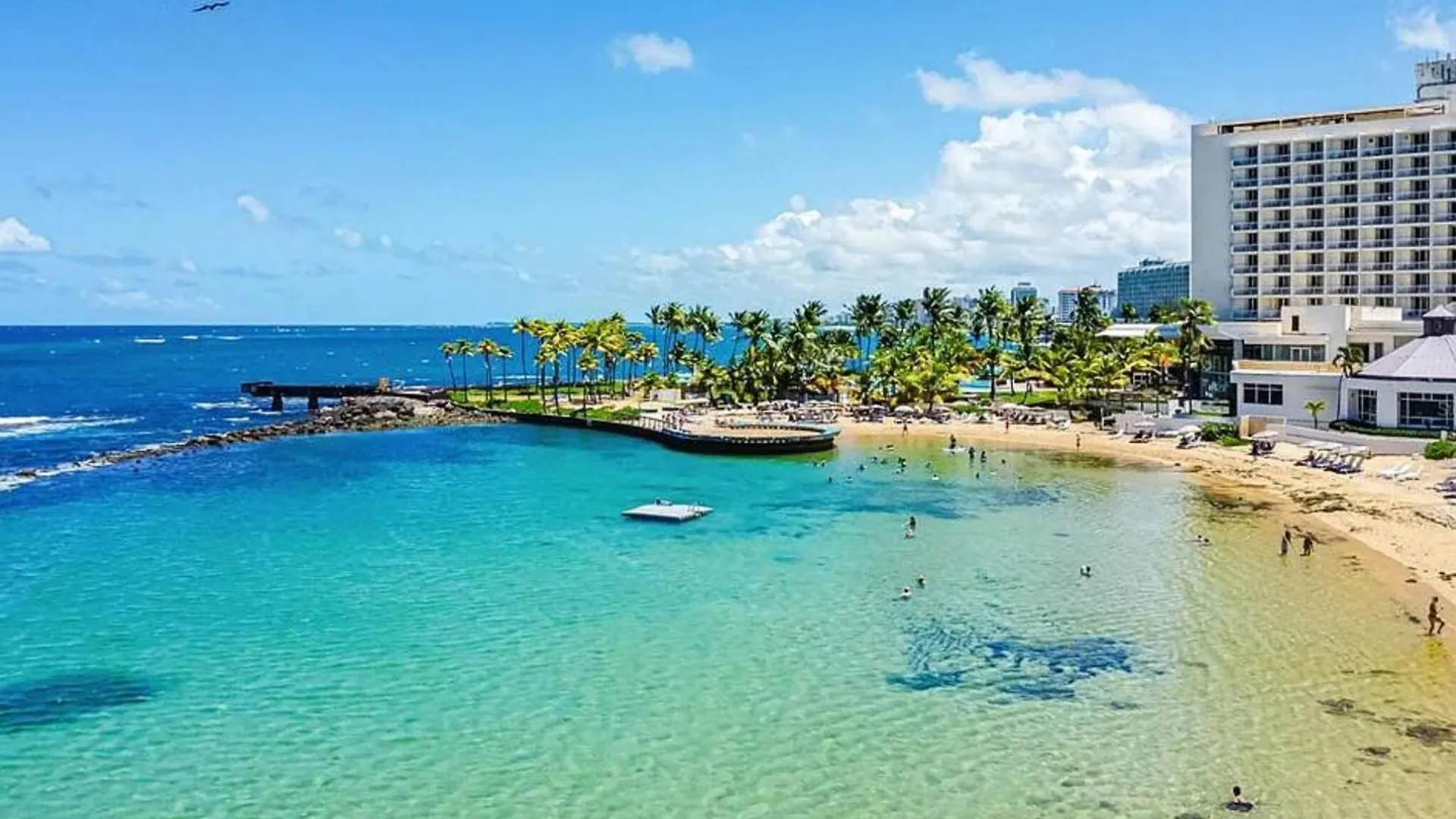 Lägenhet Oceanview Sub Penthouse, Walk To Beach & Pool San Juan